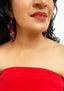 FUN-PLASTIQUE Earrings - RED