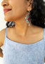 FUN-PLASTIQUE Earrings - PINK/BLUE