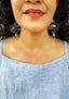 FUN-PLASTIQUE Earrings - PINK/BLUE