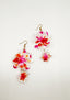 FUN-PLASTIQUE Earrings - RED/PINK