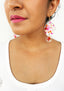 FUN-PLASTIQUE Earrings - RED/PINK