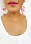 FUN-PLASTIQUE Earrings - RED/PINK