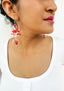 FUN-PLASTIQUE Earrings - RED/PINK