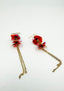 FUN-PLASTIQUE Earrings - RED/G