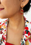 FUN-PLASTIQUE Earrings - RED/G