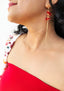FUN-PLASTIQUE Earrings - RED/G