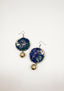 Papyrus Dangle Earrings - BLUE