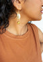 Papyrus Dangle Earrings - GOLD