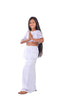 White Half Saree (Lace)